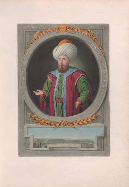 A series of portraits of the emperors of Turkey Pl09 1815