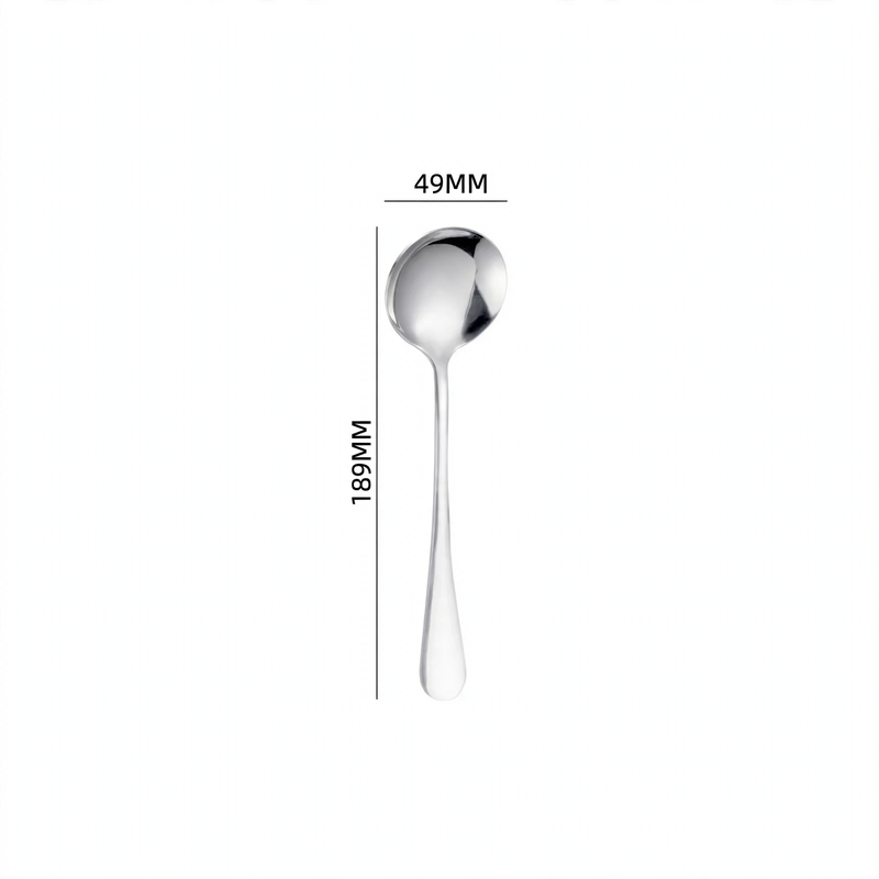 Stainless steel cutlery, 410 steel, various pieces