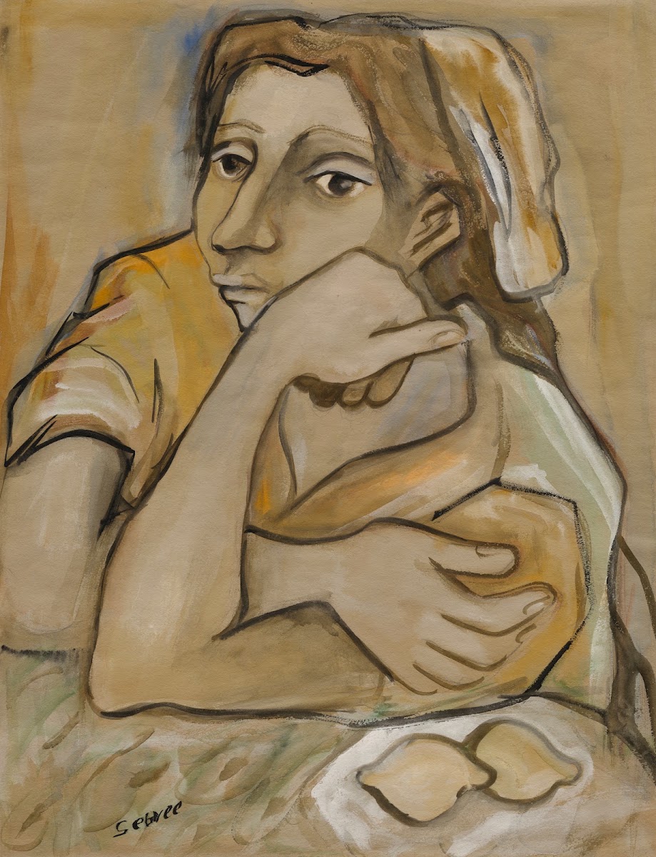 Woman and Lemons 1939