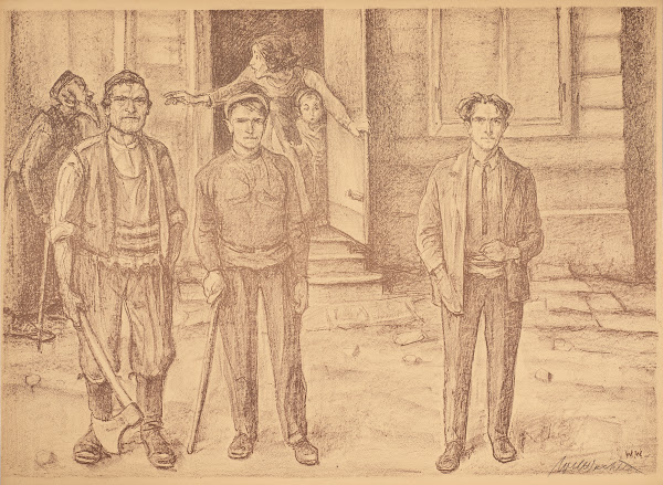 In anticipation of the massacre 1936