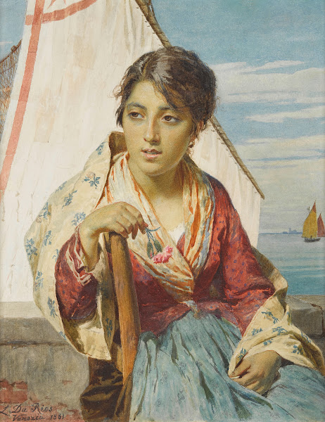 A Young Italian Fisher Woman