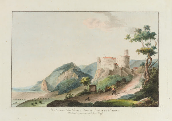 Chateau de Bechbourg dans le Canton de Soleure 1915 1945