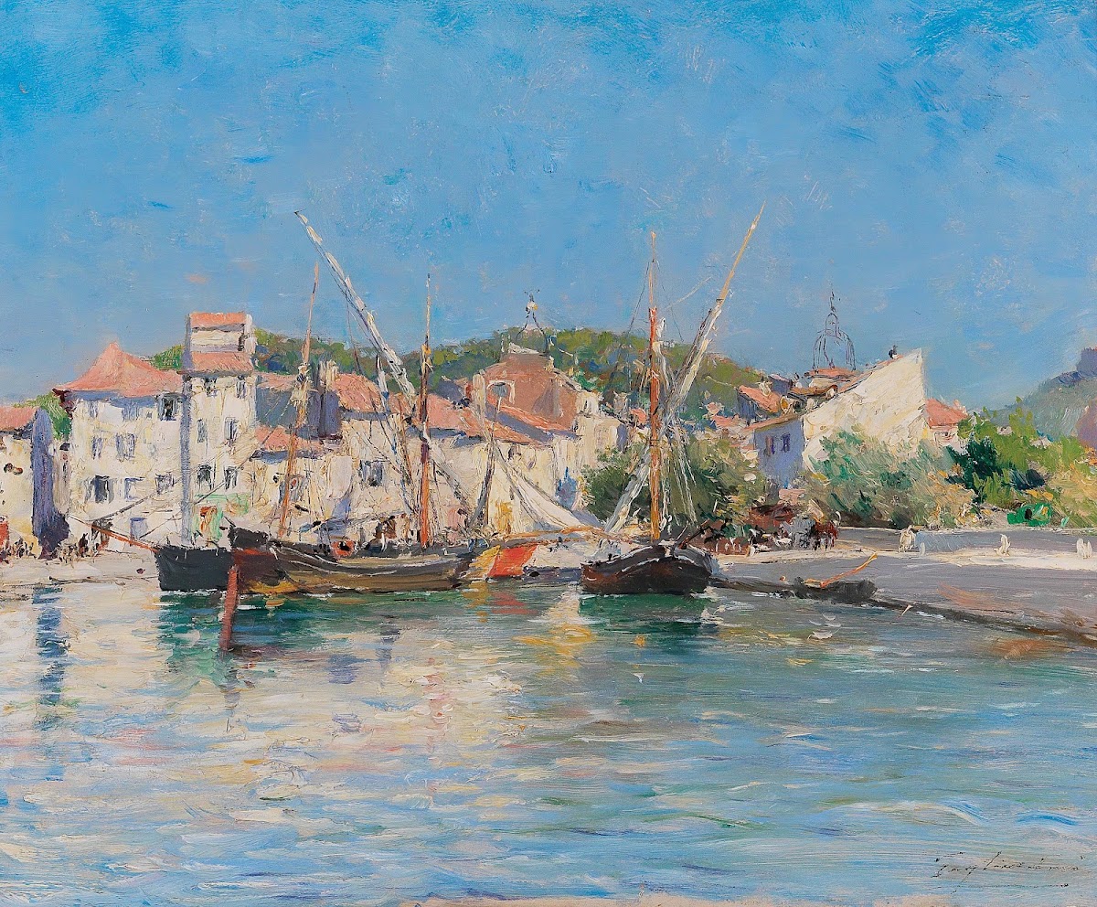 The Harbour of Cassis at the Côte dAzur