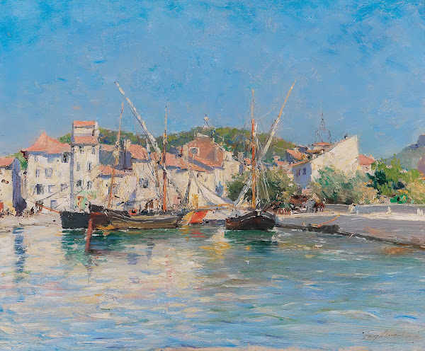 The Harbour of Cassis at the Côte dAzur