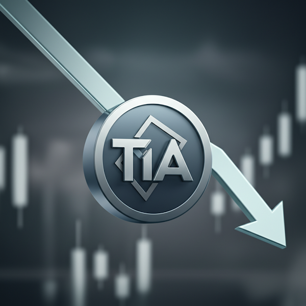 Latest news: Celestia (TIA) Faces Continued Downward Pressure