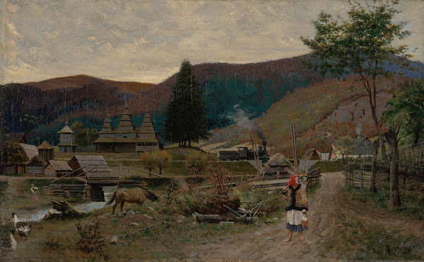 Landscape Around Volovec 1890