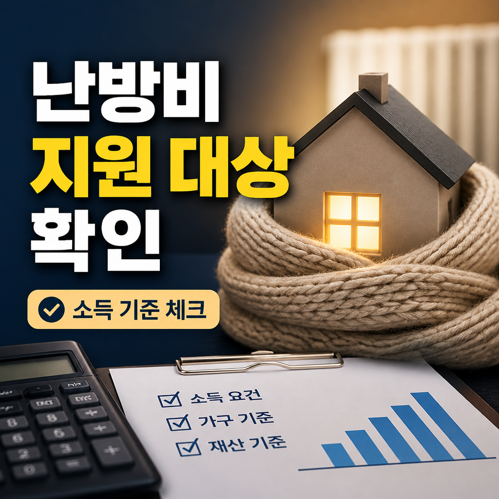 난방비 지원 대상 확인 확인해야 할 핵심 사항