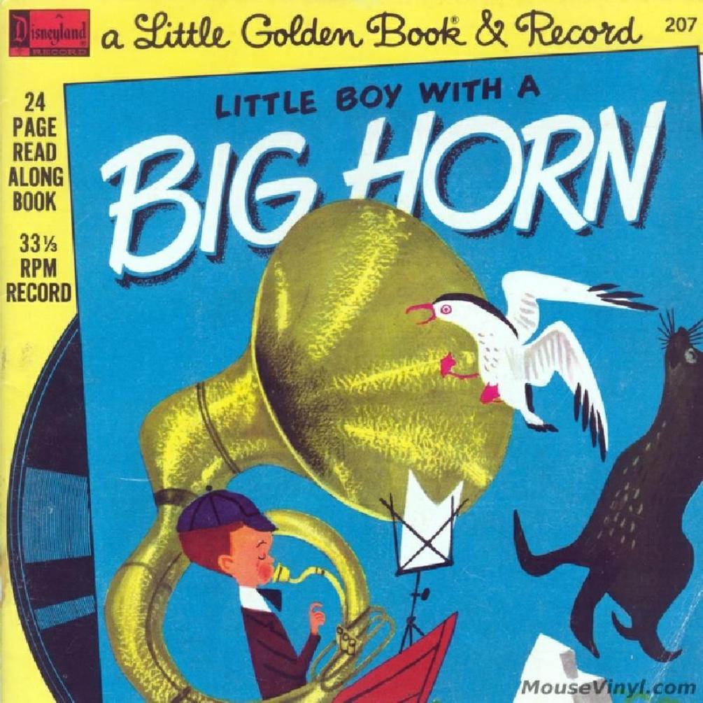 Bìa Little Boy with a Big Horn Read Along