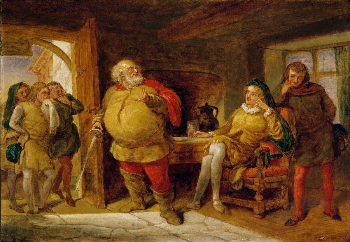 Falstaff at the Boars Head Tavern 1840