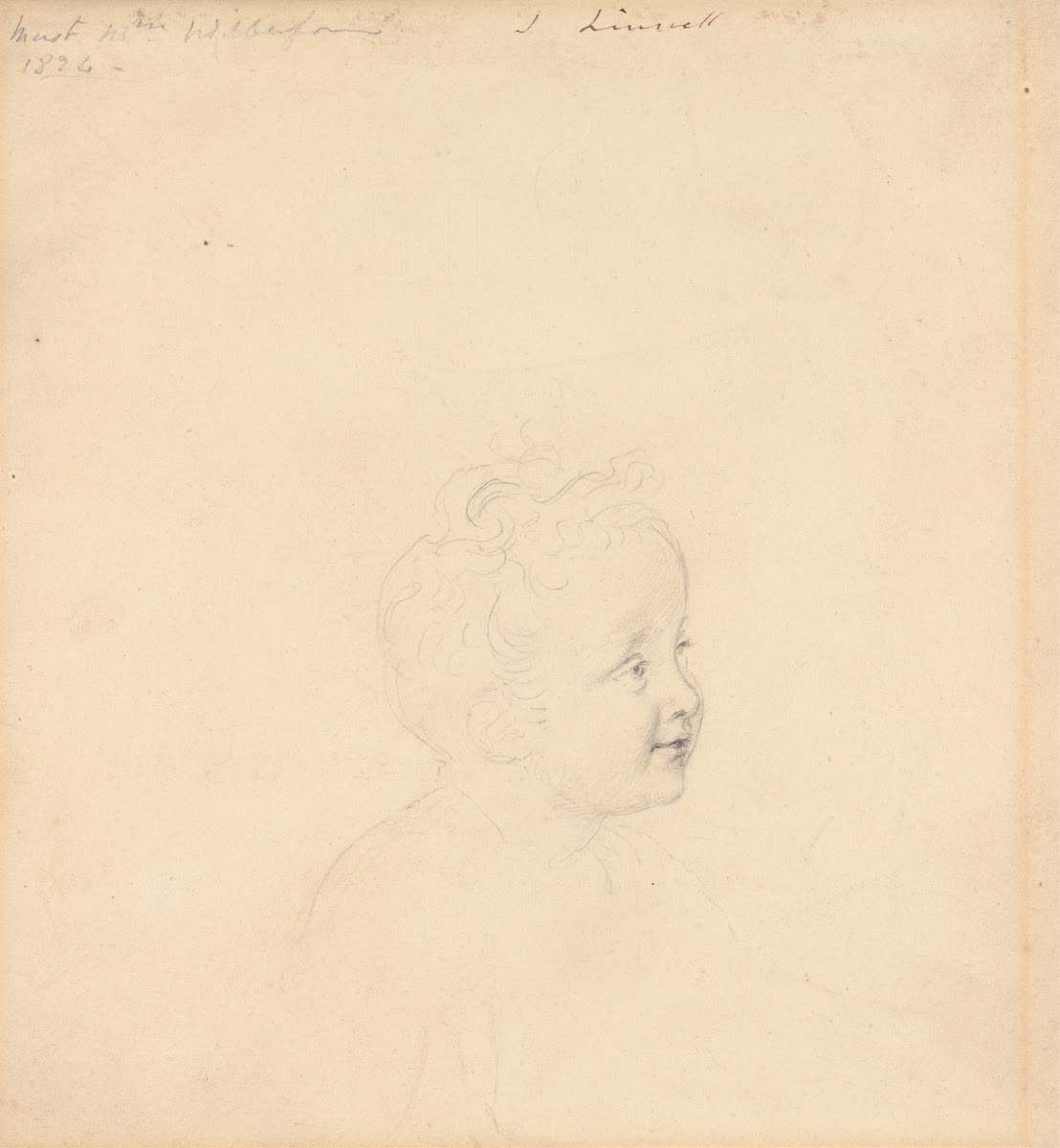 Study for Master William Wilberforce 1824
