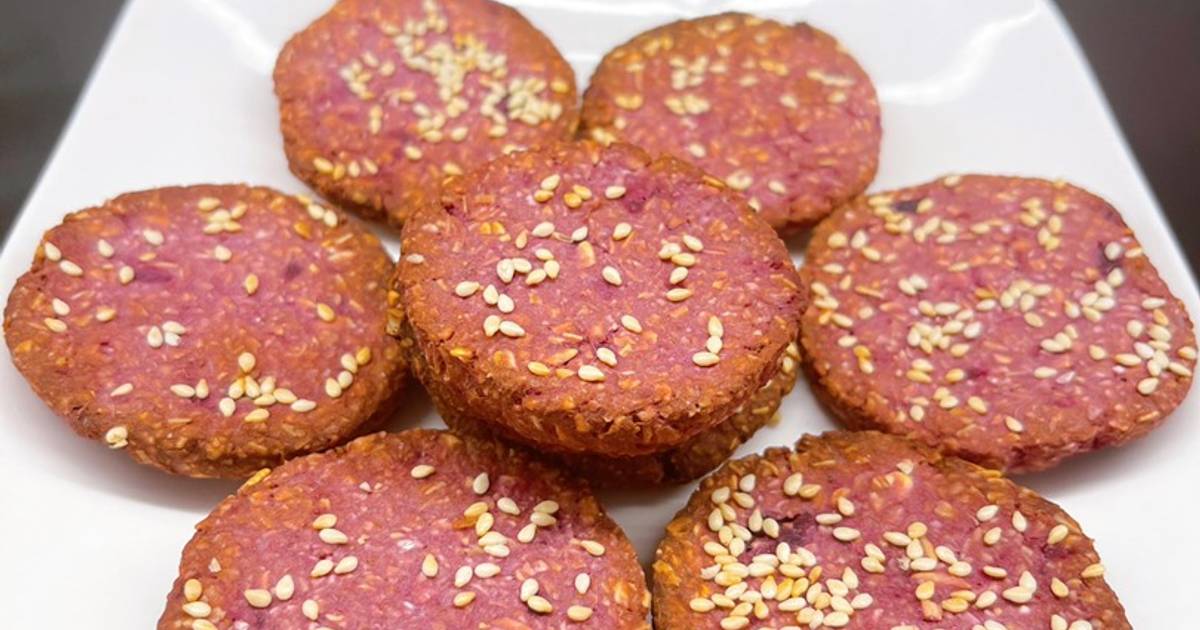 Bánh khoai lang tím yến mạch