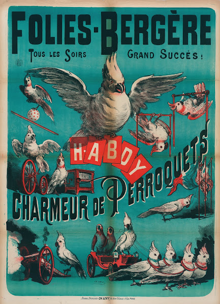 Folies Bergere Tous Les Soirs Grand Succes H Abdy Charmeur De Perroquets 1882 18