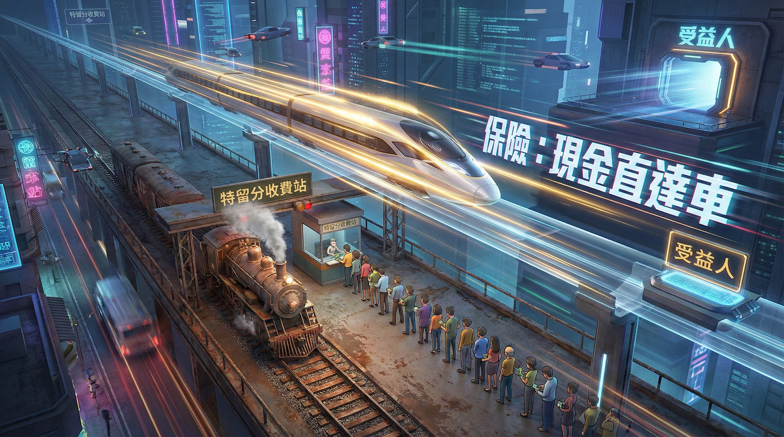 人壽保險隔離資產示意