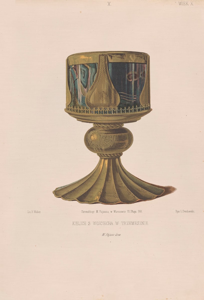 Chalice Of St Adalbert In Trzemeszno 1853 1855