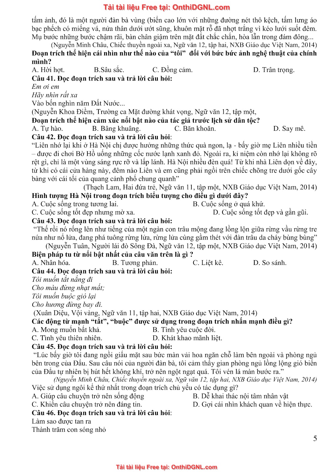 39 Đề ôn HSA - ĐỊnh tính