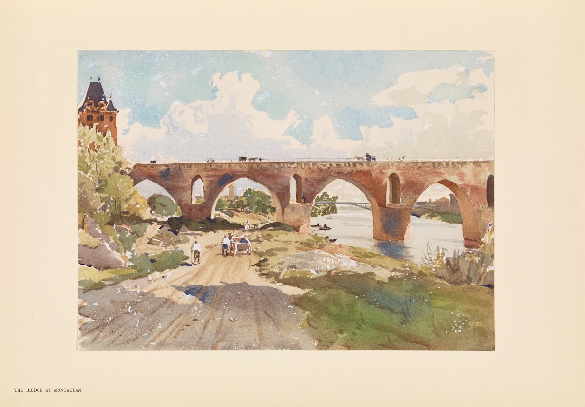 The bridge at Montauban 1925