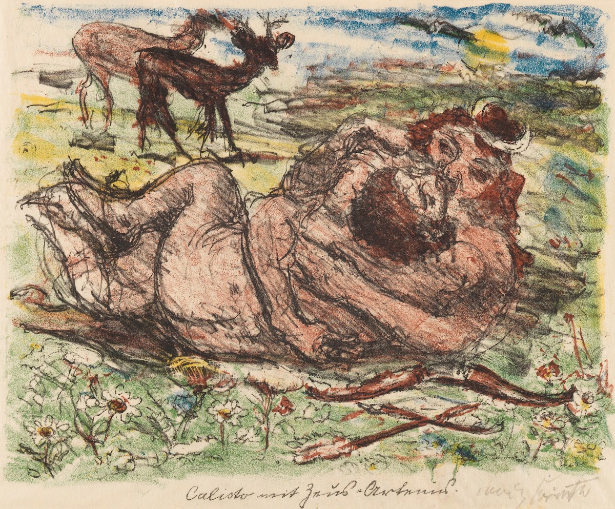 Calisto und Zeus Artemis 1920