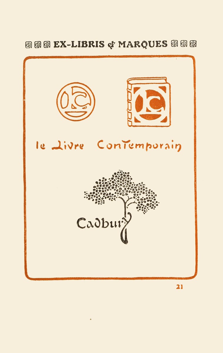 Le second livre des monogrammes marques cachets et es libris Pl19 1908