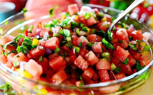 Salad Dưa Hấu Ớt Chuông