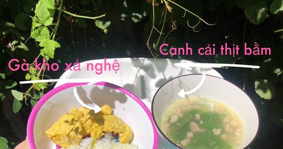 Gà kho xả nghệ