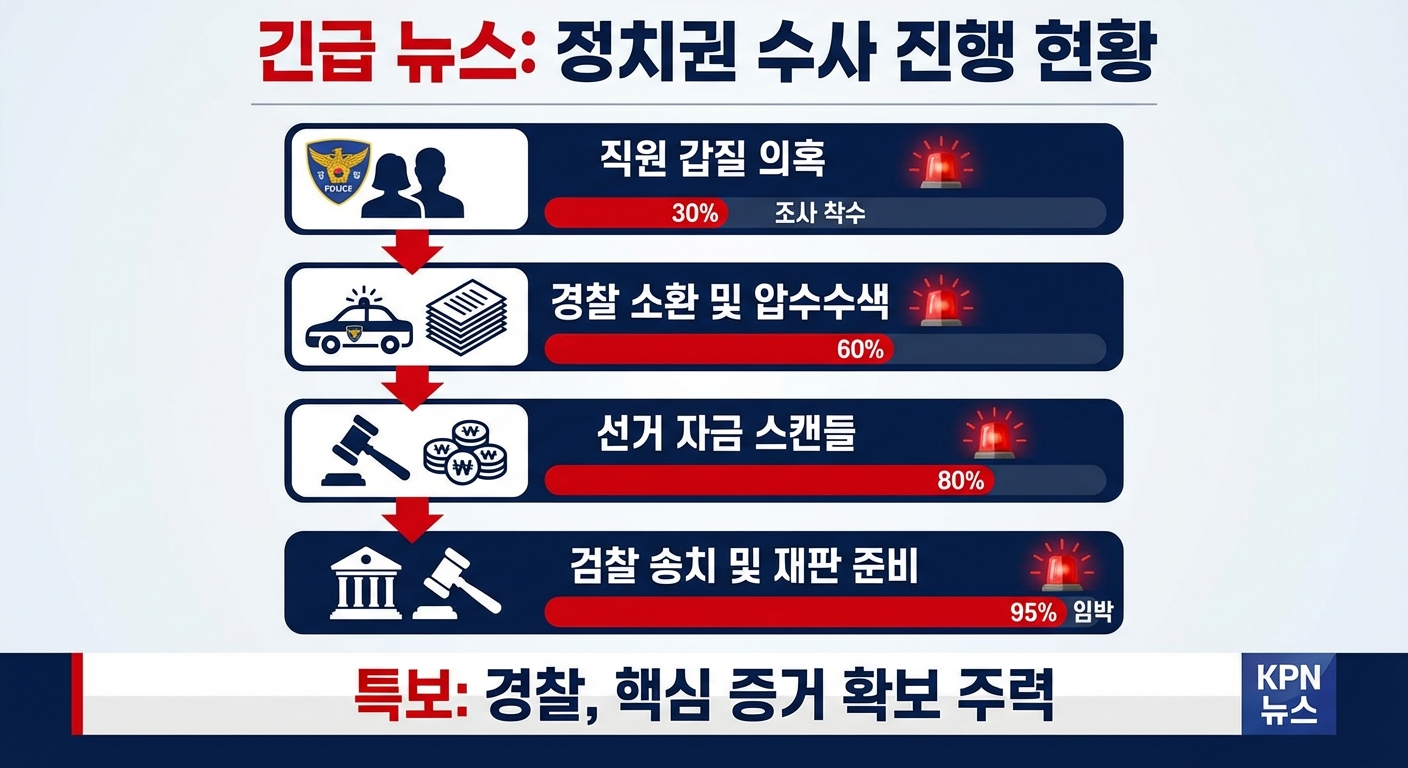 수사 진행 현황