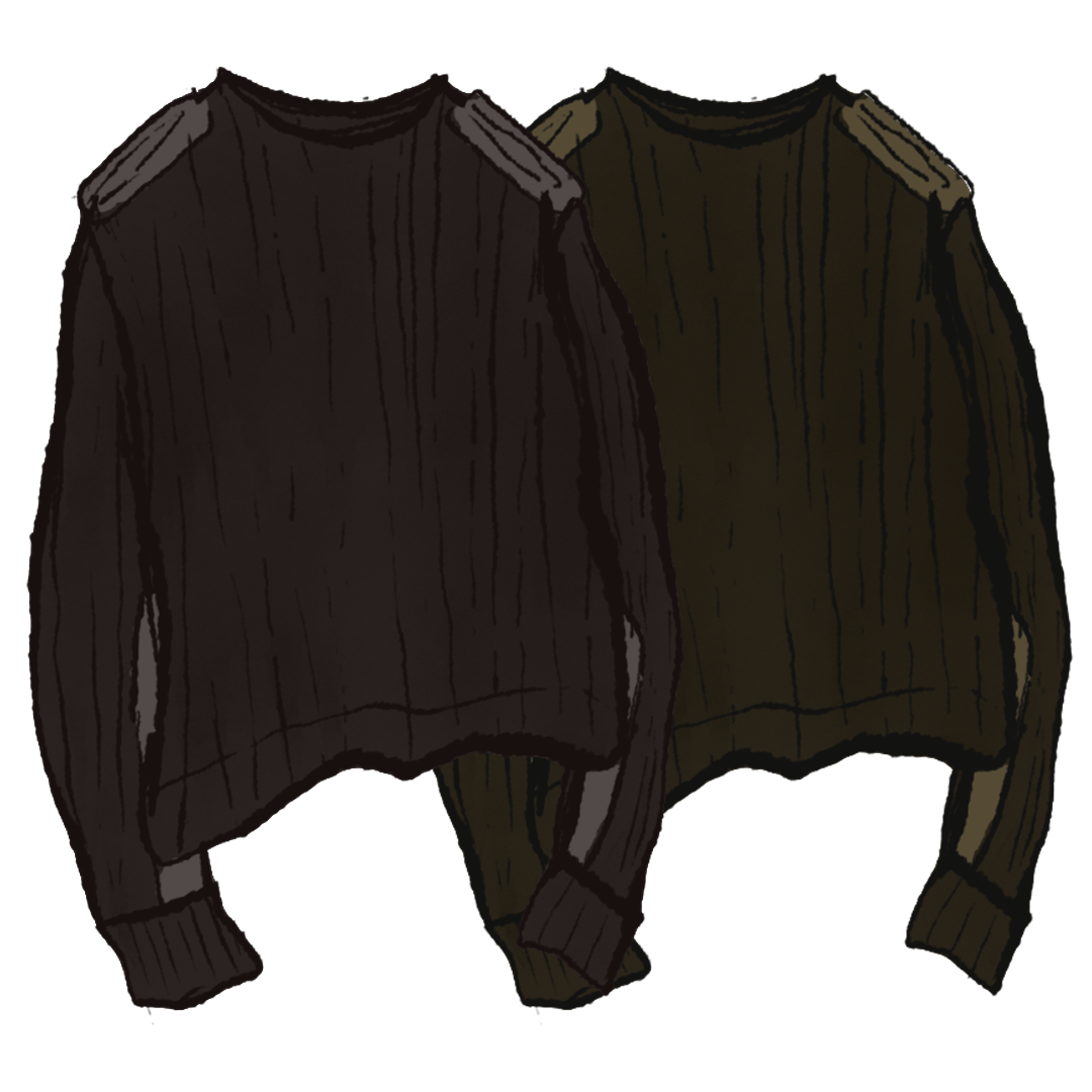 Yeezy MILITARY UNDESTROYED SWEATER product image