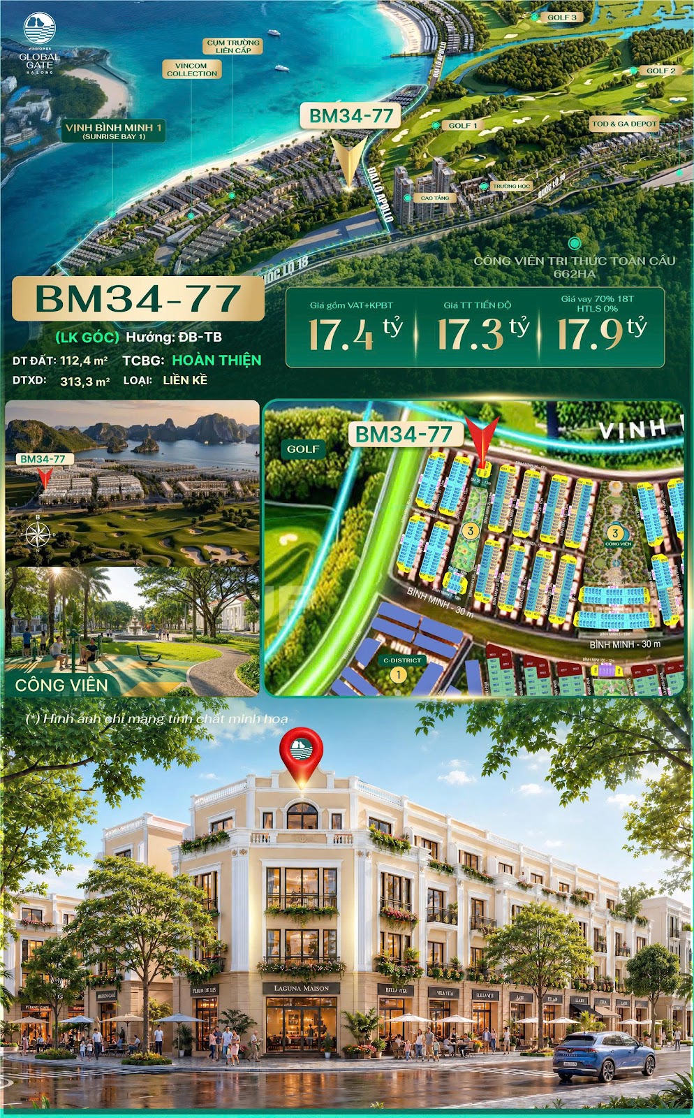 BM34-77 VINHOMES GLOBAL GATE HẠ LONG