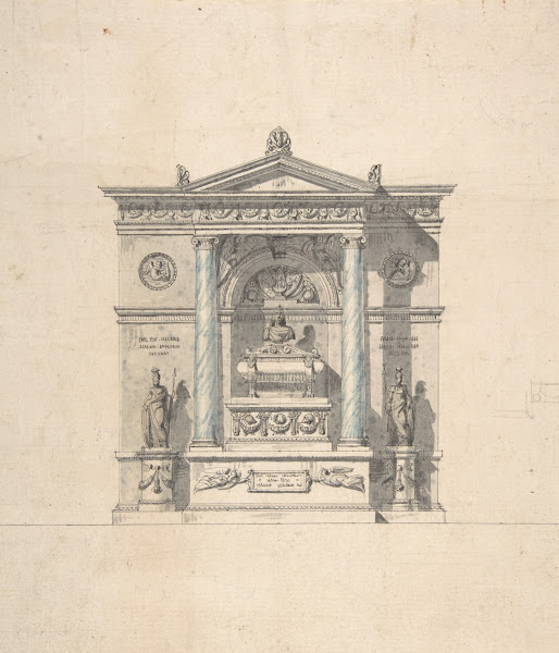 Elevation for a Wall Tomb