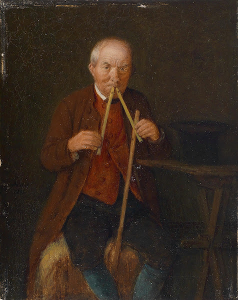 Der Flötenspieler 1871