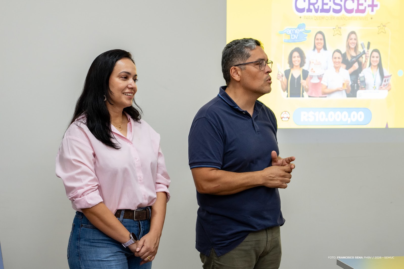 Empreendedores de Boa Vista em palestra sobre crédito para empreendedores em Boa Vista na sede da AME BV