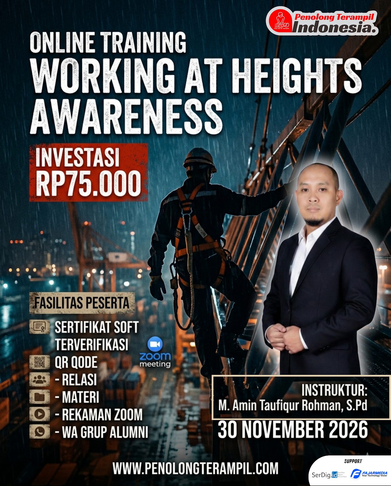 Pelatihan Working at High awareness