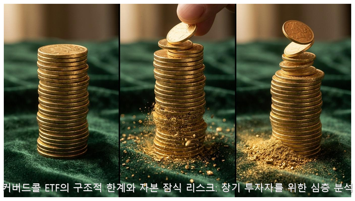 커버드콜 ETF의 구조적 한계와 자본 잠식 리스크: 장기 투자자를 위한 심층 분석 핵심 안내 및 분석 인포그래픽 (5)