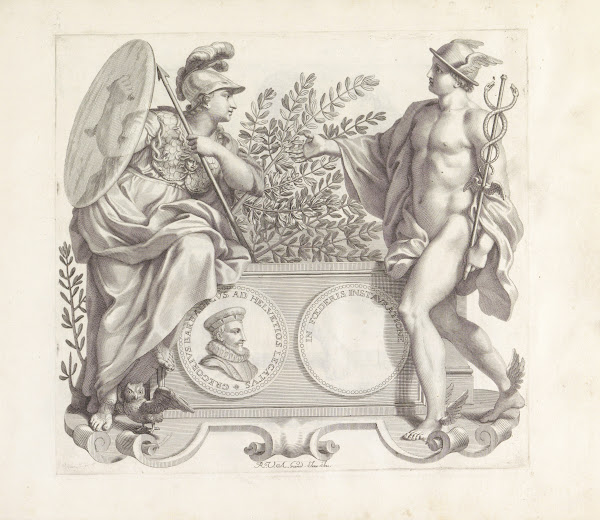 Portret van Giorgio Barbarigo met Minerva en Mercurius 1673 1743