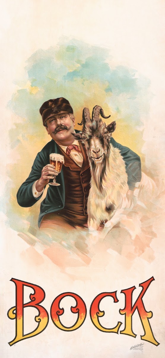 Bock beer 1890