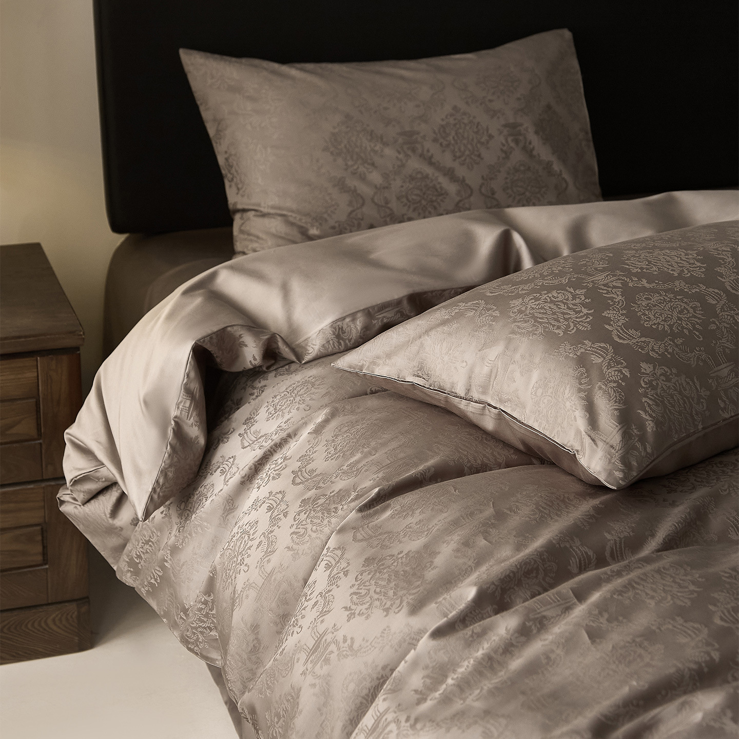 Bedding set made from 100s long-staple cotton, 3–4-piece