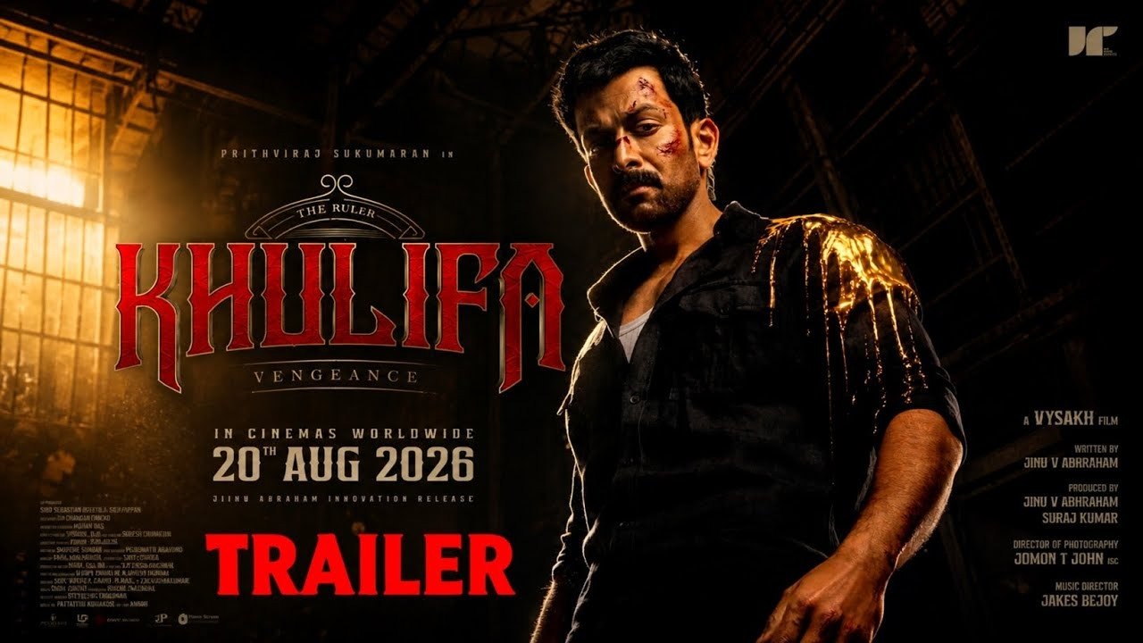 Khalifa Trailer Ignites Anticipation for Prithviraj’s Action Saga