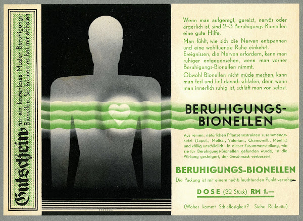 Beruhigungs Bionellen 1910 1950