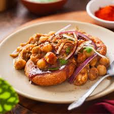 Aloo Tikki with Chhole