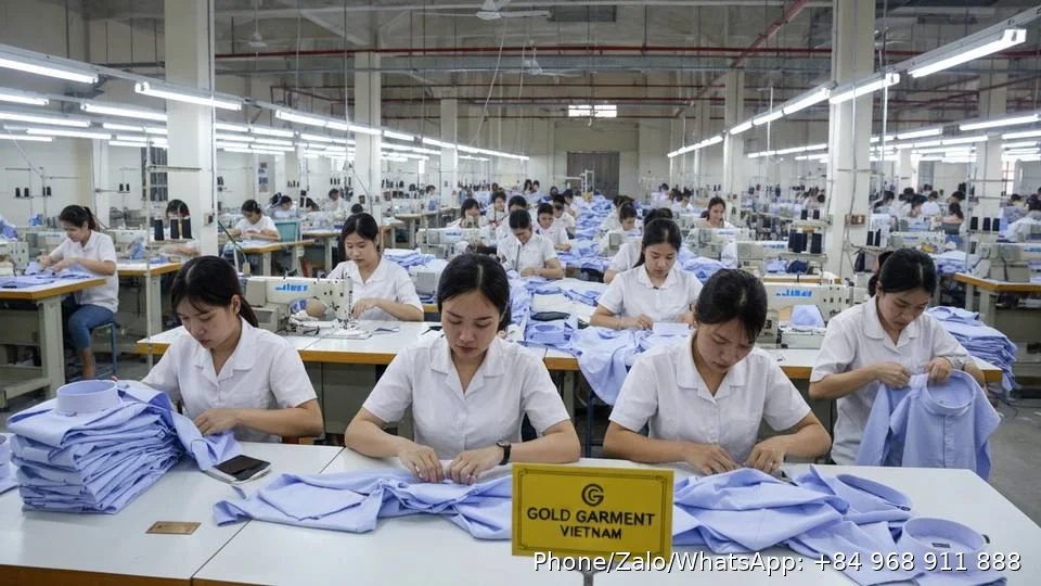 Mens Dress Shirts - Gold Garment Vietnam