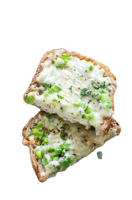 Garlic Bread with Cheese & Green Chilli