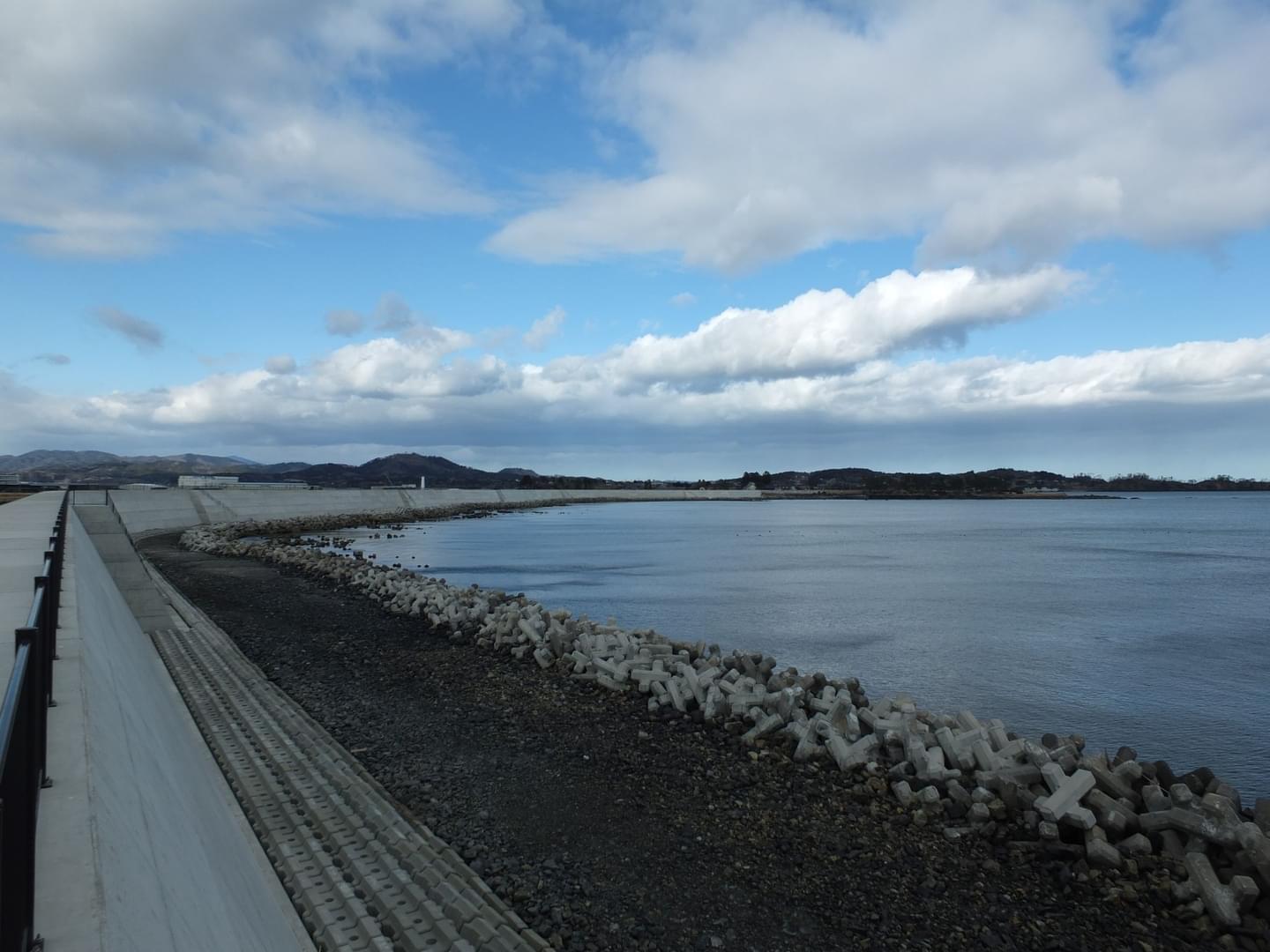 岩井崎地区防潮堤