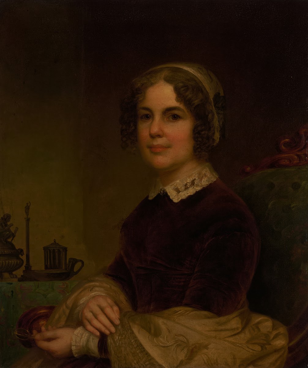 Mrs Augustus Russell Street Caroline Mary Leffingwell ca1845