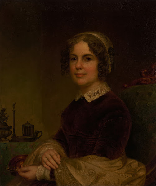 Mrs Augustus Russell Street Caroline Mary Leffingwell ca1845