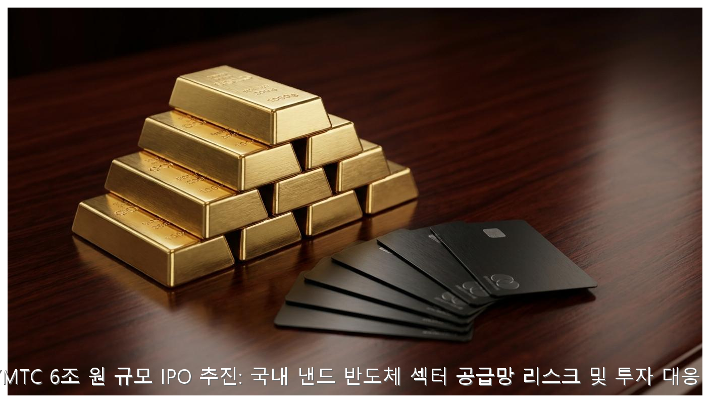 중국 YMTC 6조 원 규모 IPO 추진: 국내 낸드 반도체 섹터 공급망 리스크 및 투자 대응 가이드 핵심 안내 및 분석 인포그래픽 (2)