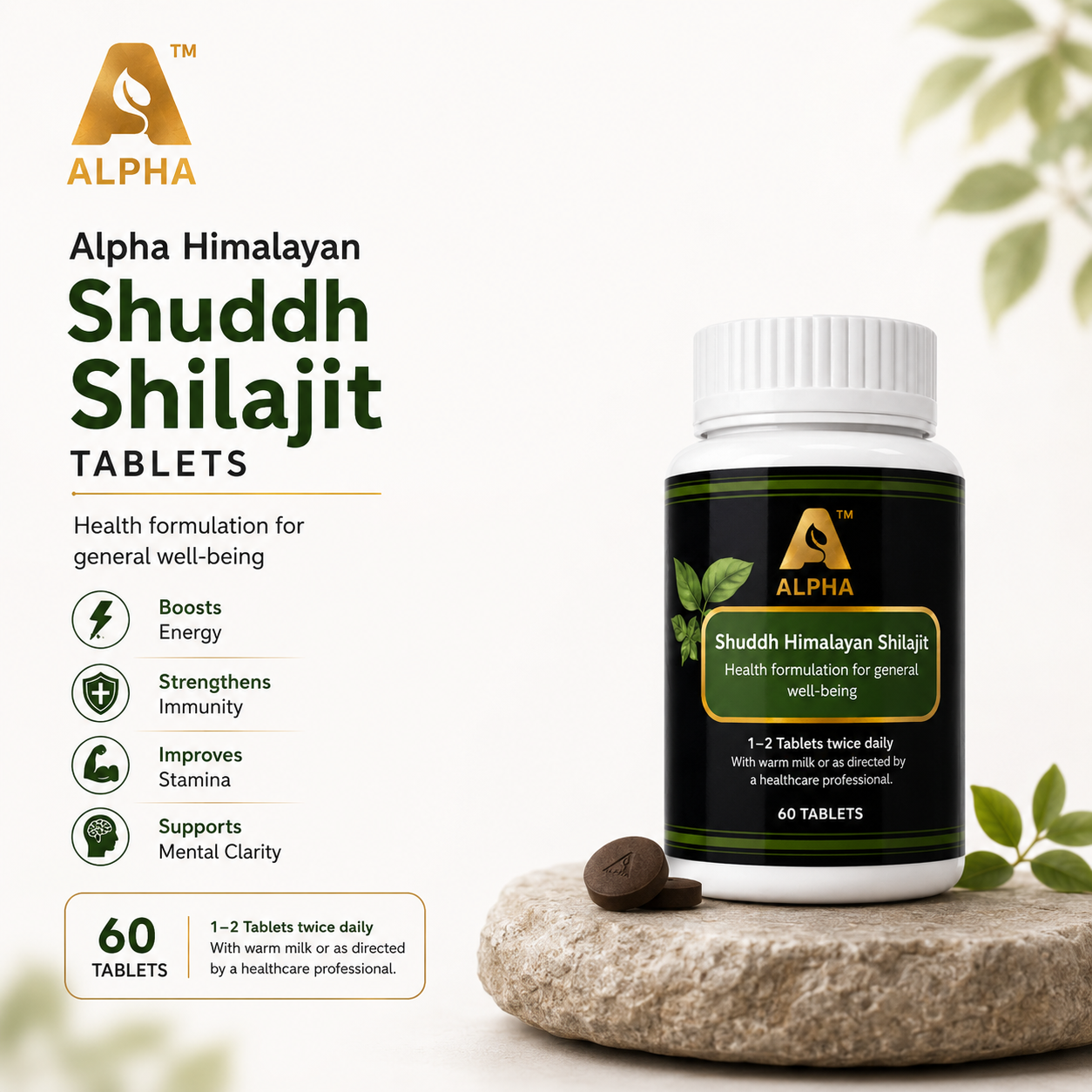 Alpha Shilajit Tablets