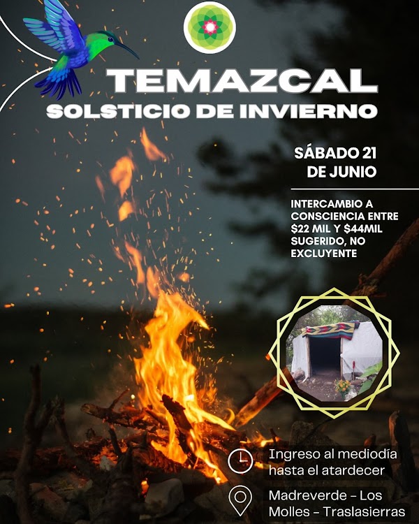 Temazcal Solsticio de Invierno 🔥