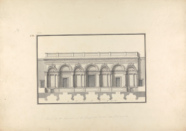 Reconstruction of the Proscenium of the Theater at Hierapolis ca 1750