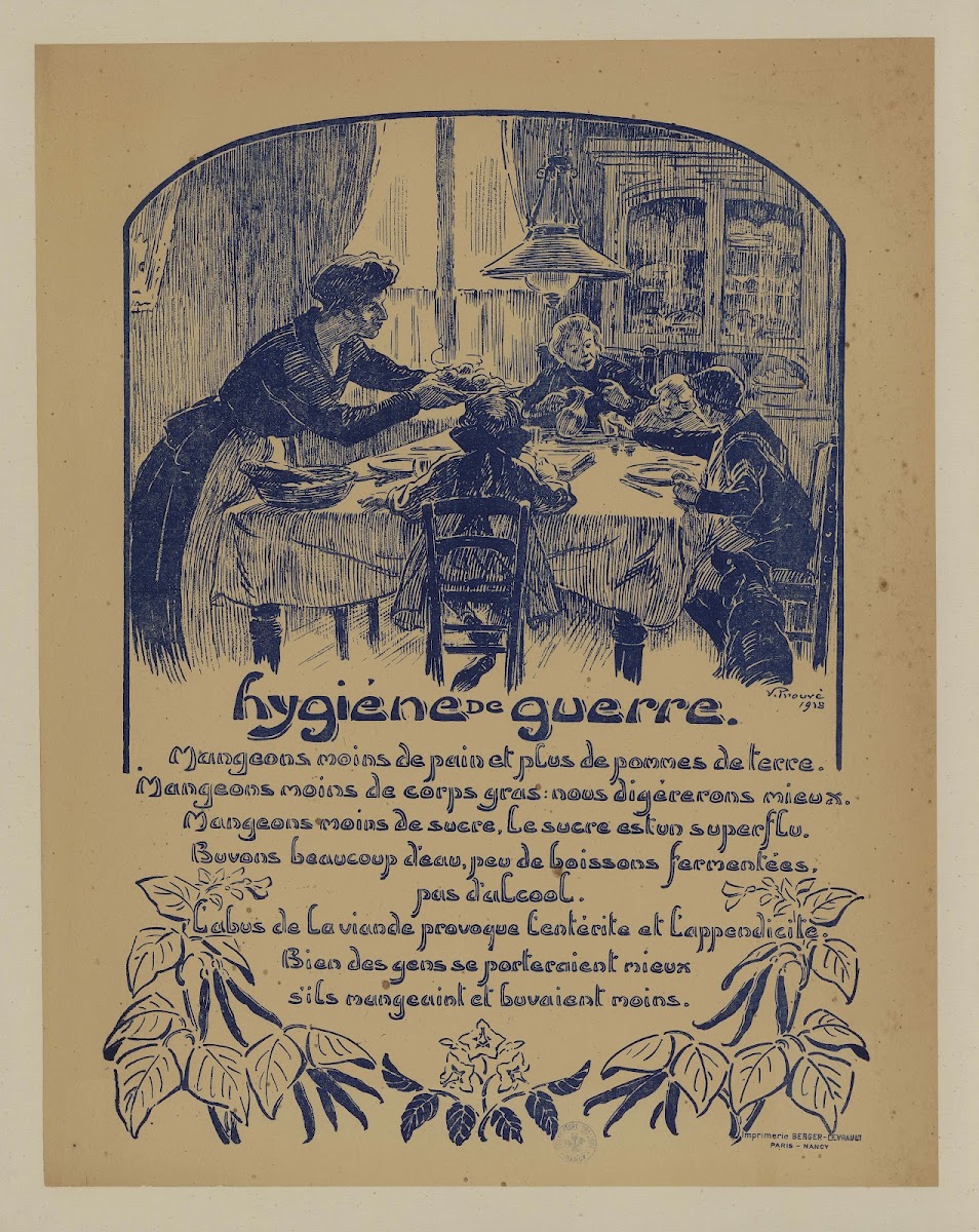 Hygiène de guerre 1918