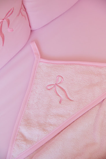 Children's towel 100x100 Twins Belle pink