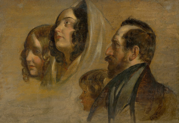 Count Majláth with Family 1832